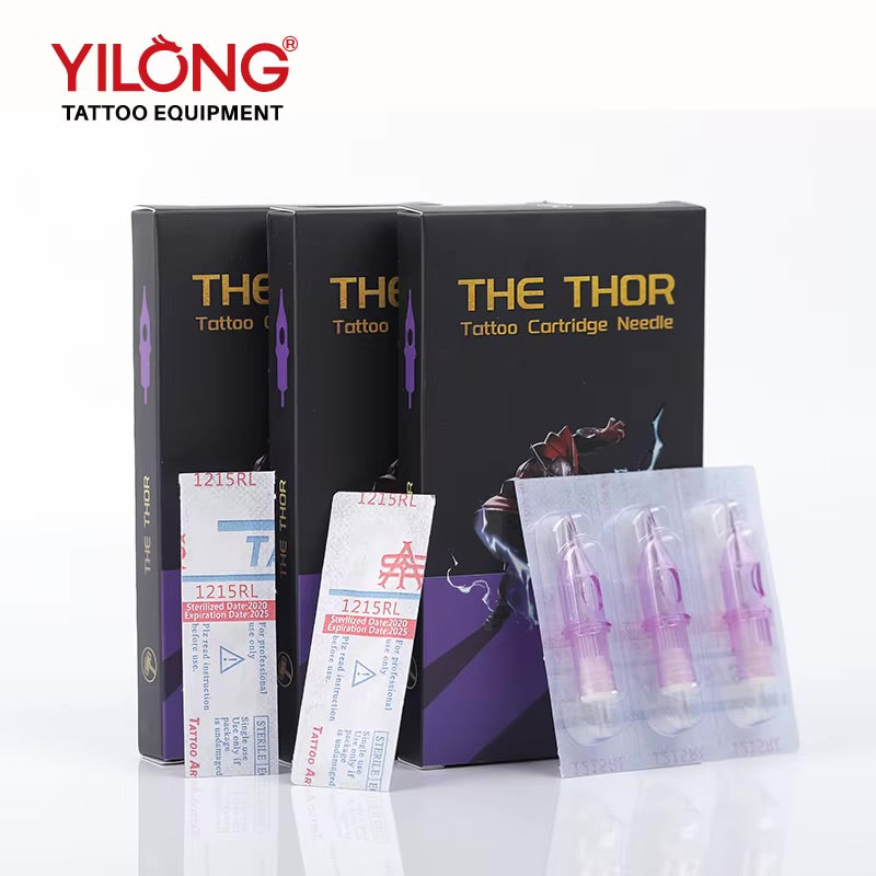 Tattoo Cartridge Needle the Thor 5rl 9rl Disposable Sterilized Factory Wholesale Accepts Customization for Body Art