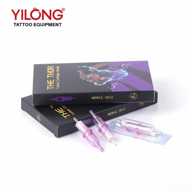 Tattoo Cartridge Needle the Thor 15RM 17RM 22RM Disposable Sterilized Factory Wholesale Accepts Customization for Body Art