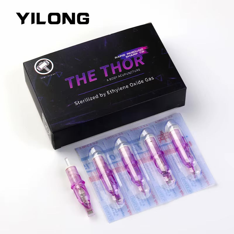 Tattoo Cartridge Needle the Thor 5rl 9rl Disposable Sterilized Factory Wholesale Accepts Customization for Body Art